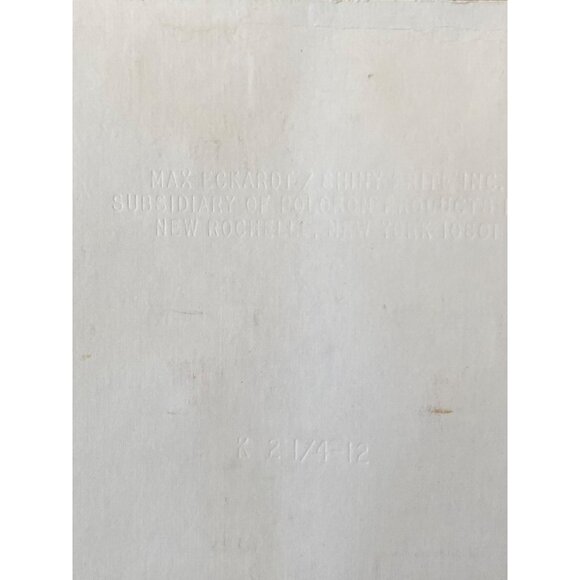 Vtg Shiny Brite Stenciled Glass Ornaments 1960s Box of 10 Max Eckardt Poloron - Picture 12 of 12